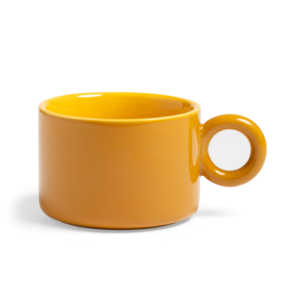 Second ochre Chiquito mug in a deeper shade