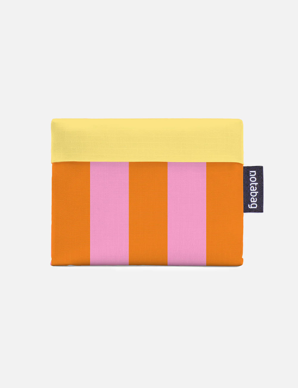 Notabag folded into its own pouch