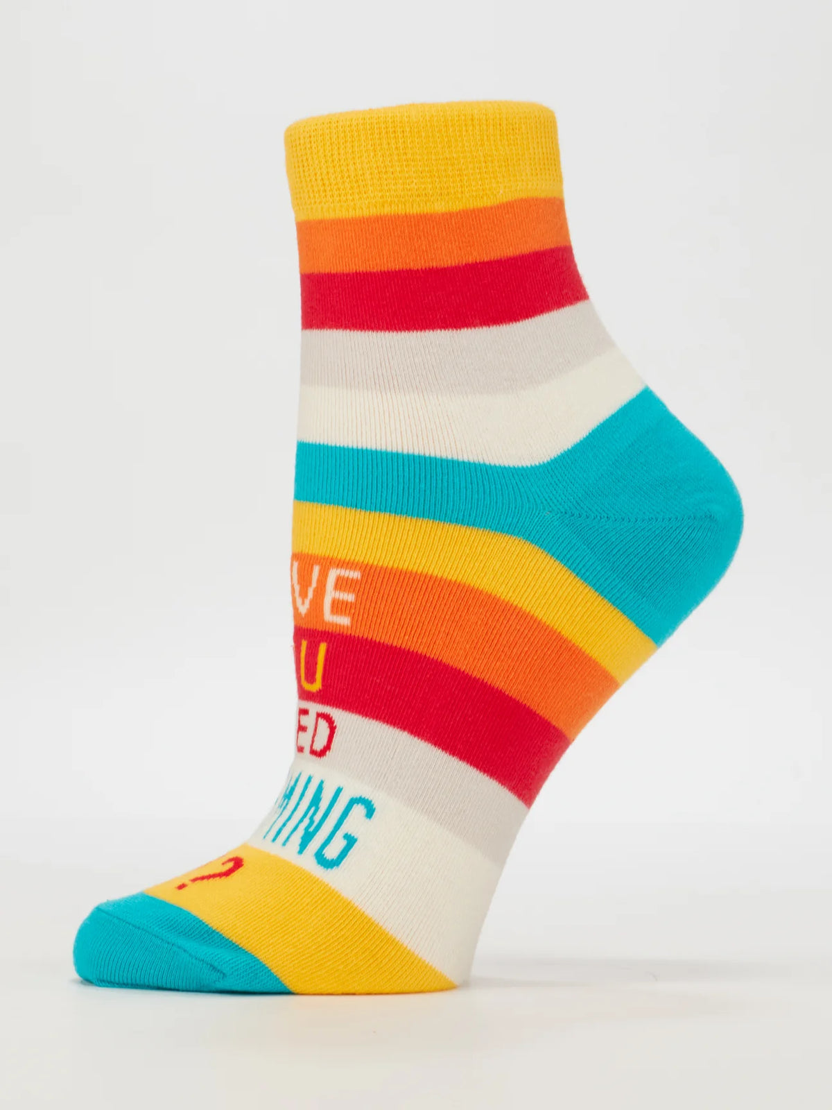 Have You Tried Screaming sock, side view