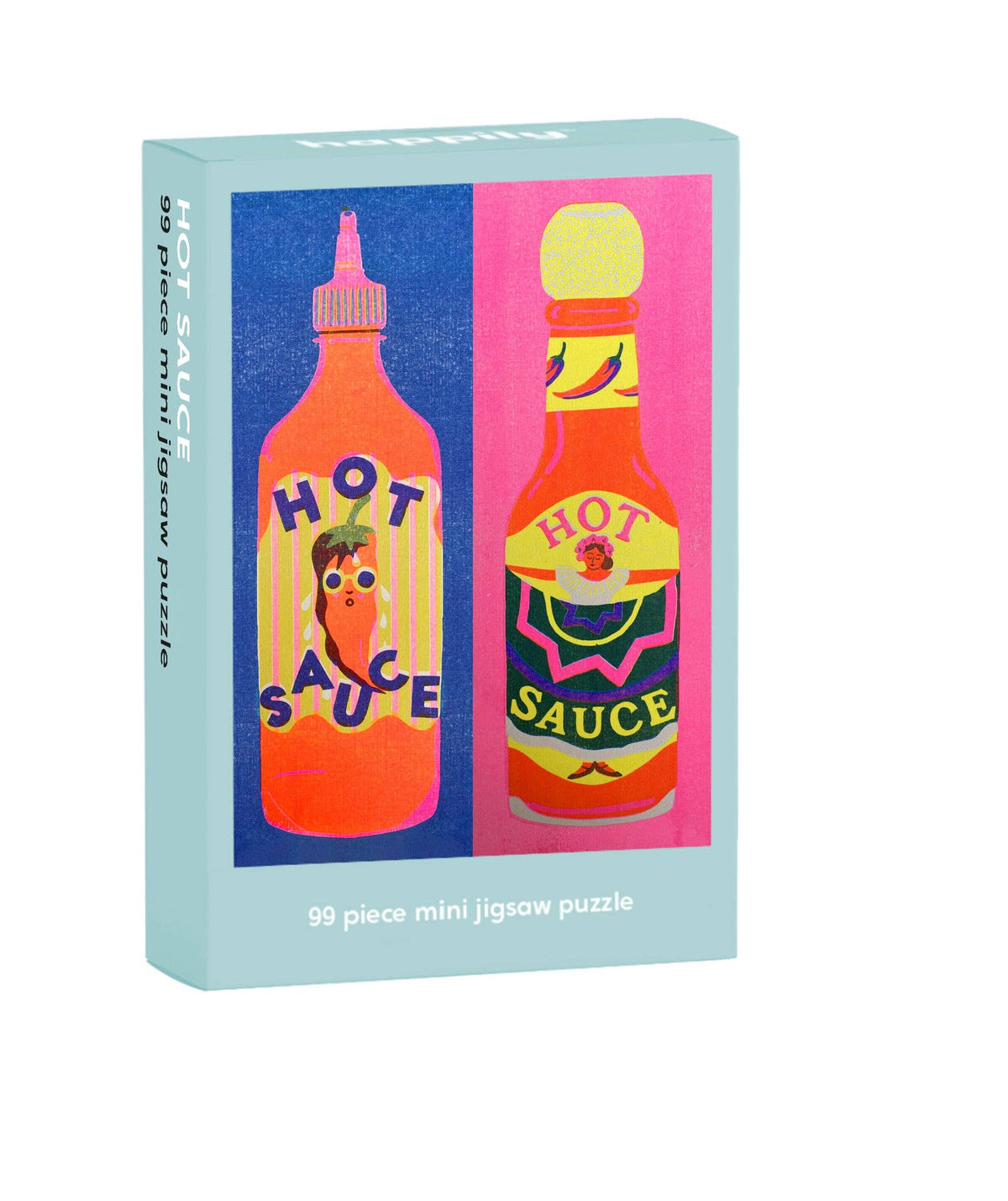 Hot Sauce mini jigsaw box