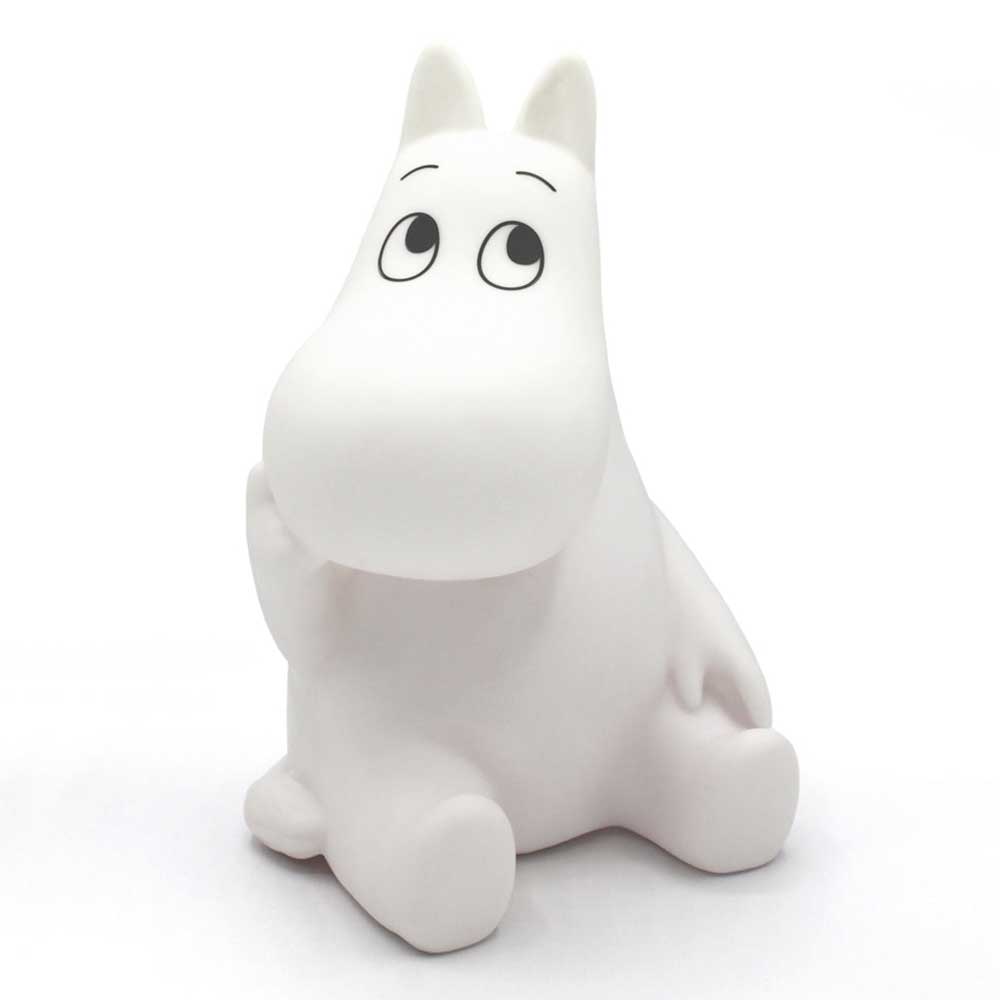 Sitting Moomin lamp switched off