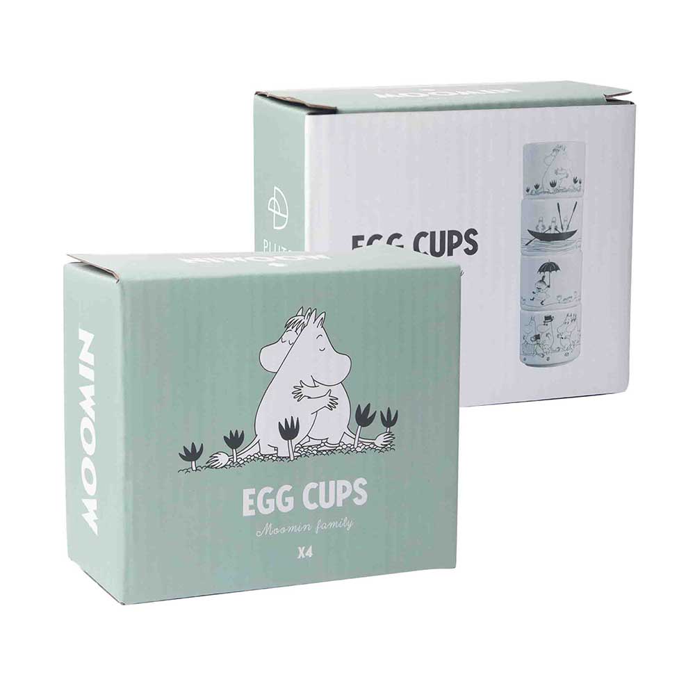 Moomin egg cups gift boxes