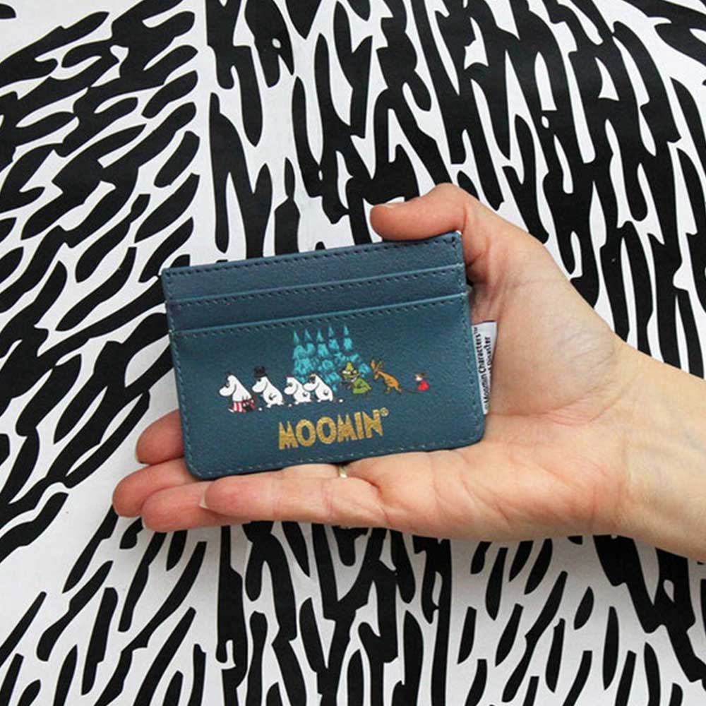 Back of the Moomin Forest card holder