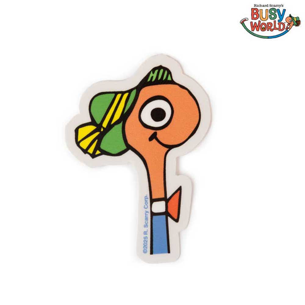 Richard Scarry Busy World Lowly Worm magnet