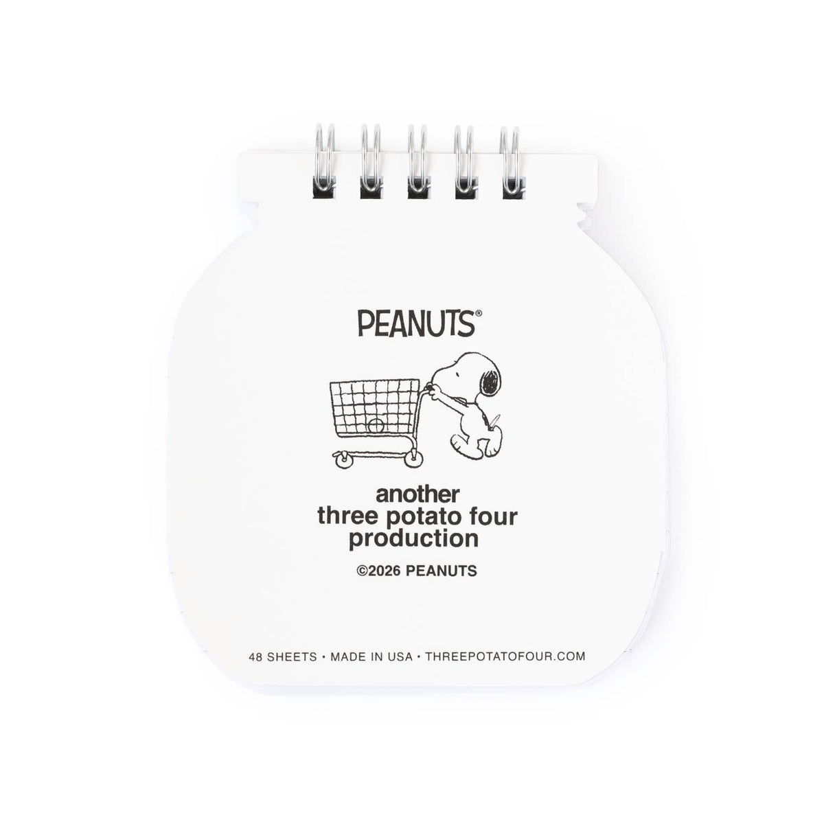 Three Potato Four Snoopy Dill Pickles Notebook