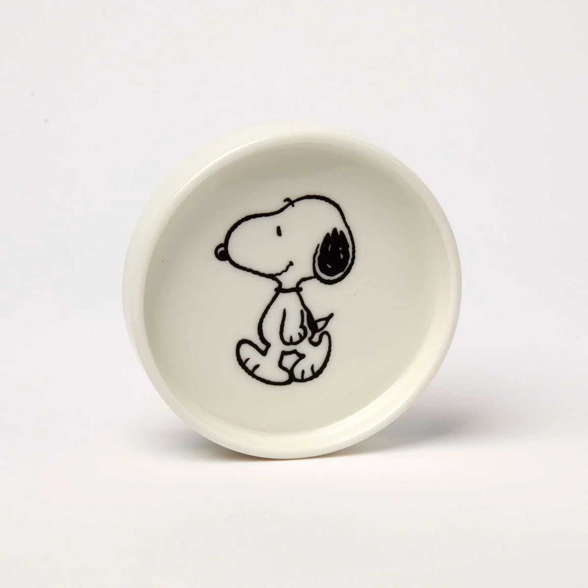 Close-up of the Snoopy walk trinket dish