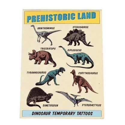 Rex Dinosaur Temporary Tattoos