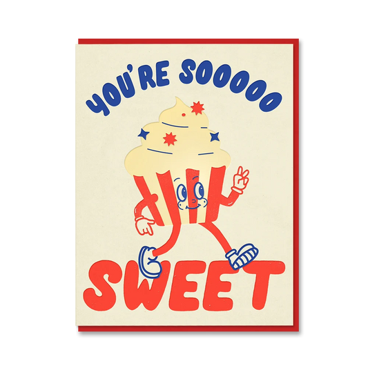 1973 You're Sooooo Sweet Cupcake Toonies Card