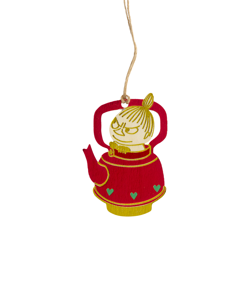 Muurla Moomin Little My Plywood Christmas Decoration