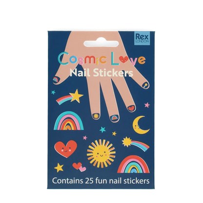 Cosmic Love nail stickers pack, front