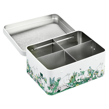 Muurla Moomin In The Garden Tea Tin Box