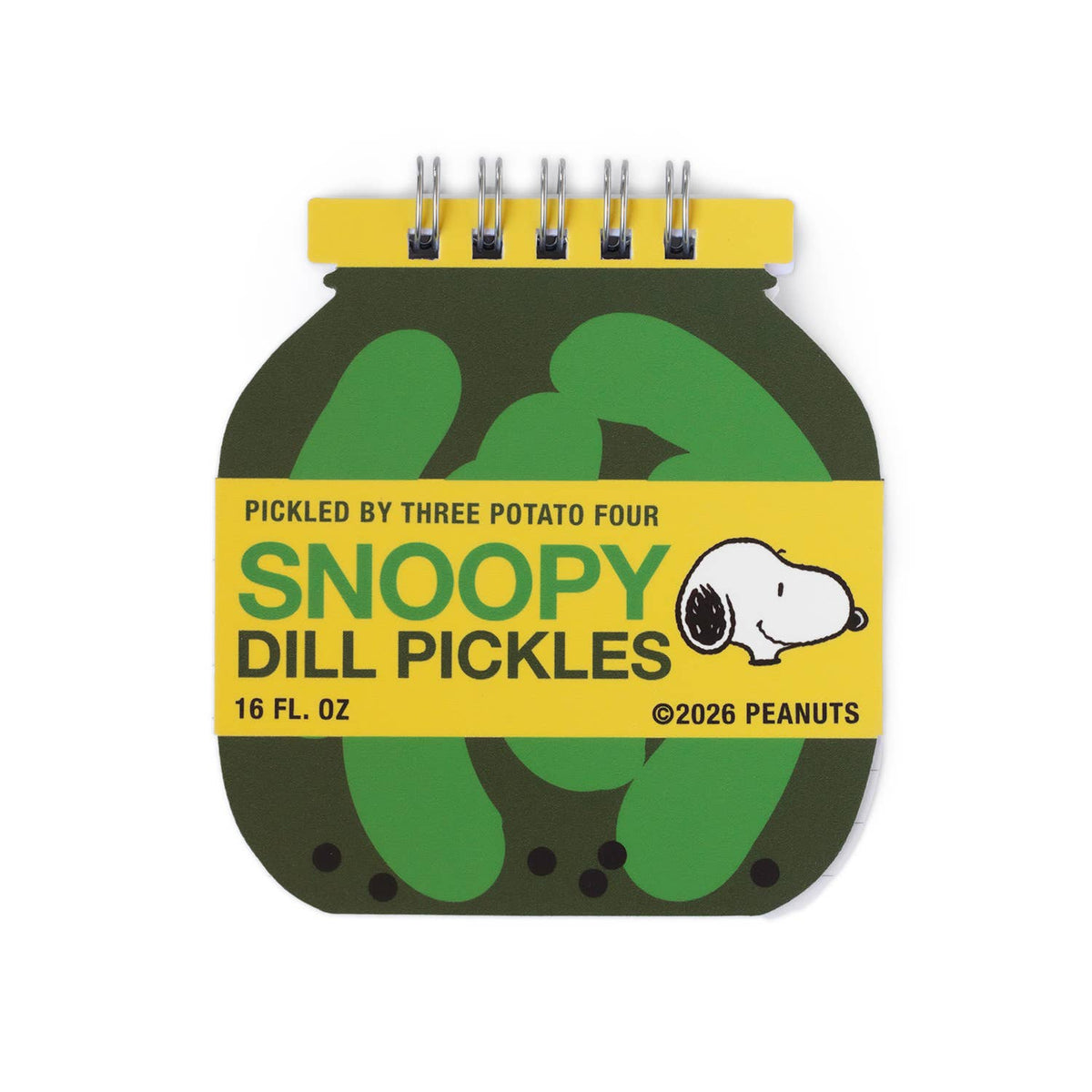 Three Potato Four Snoopy Dill Pickles Notebook