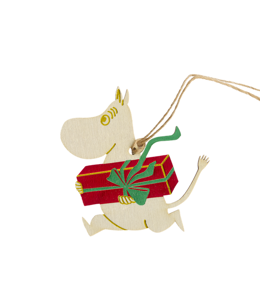 Muurla Moomin Moomintroll Plywood Christmas Decoration