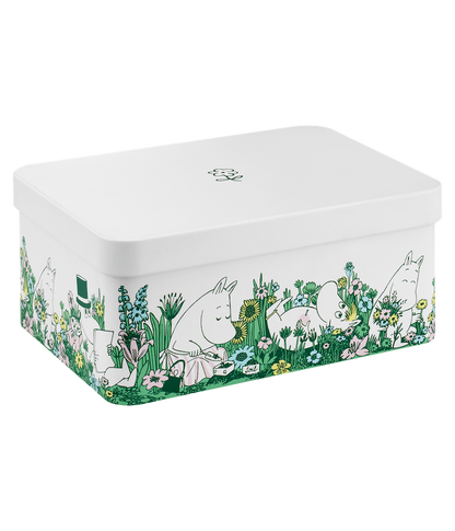 Muurla Moomin In The Garden Tea Tin Box