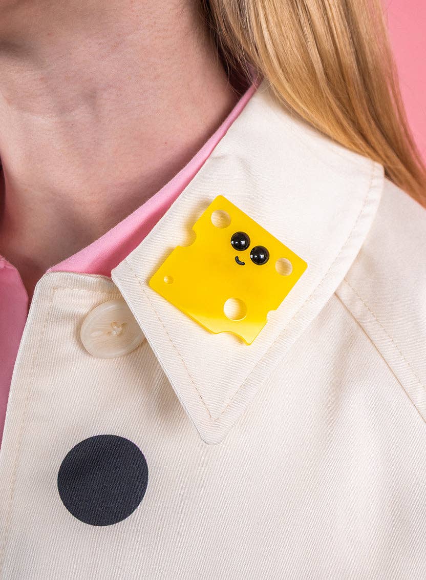 Tatty Devine Cheese Slice Brooch