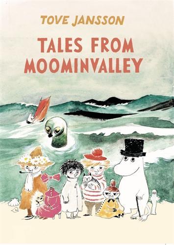 Tales from Moominvalley by Tove Jansson: the Moomin characters gathered by a stormy sea