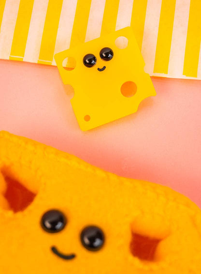 Tatty Devine Cheese Slice Brooch