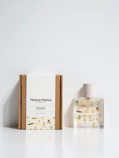 Bain de Midi 50ml perfume beside its box