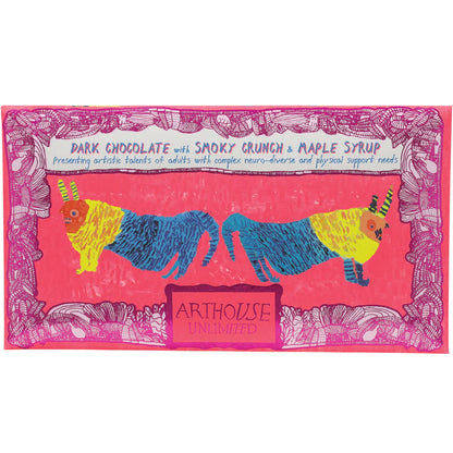Arthouse Unlimited Before & After the Dentist dark chocolate with smoky crunch and maple syrup