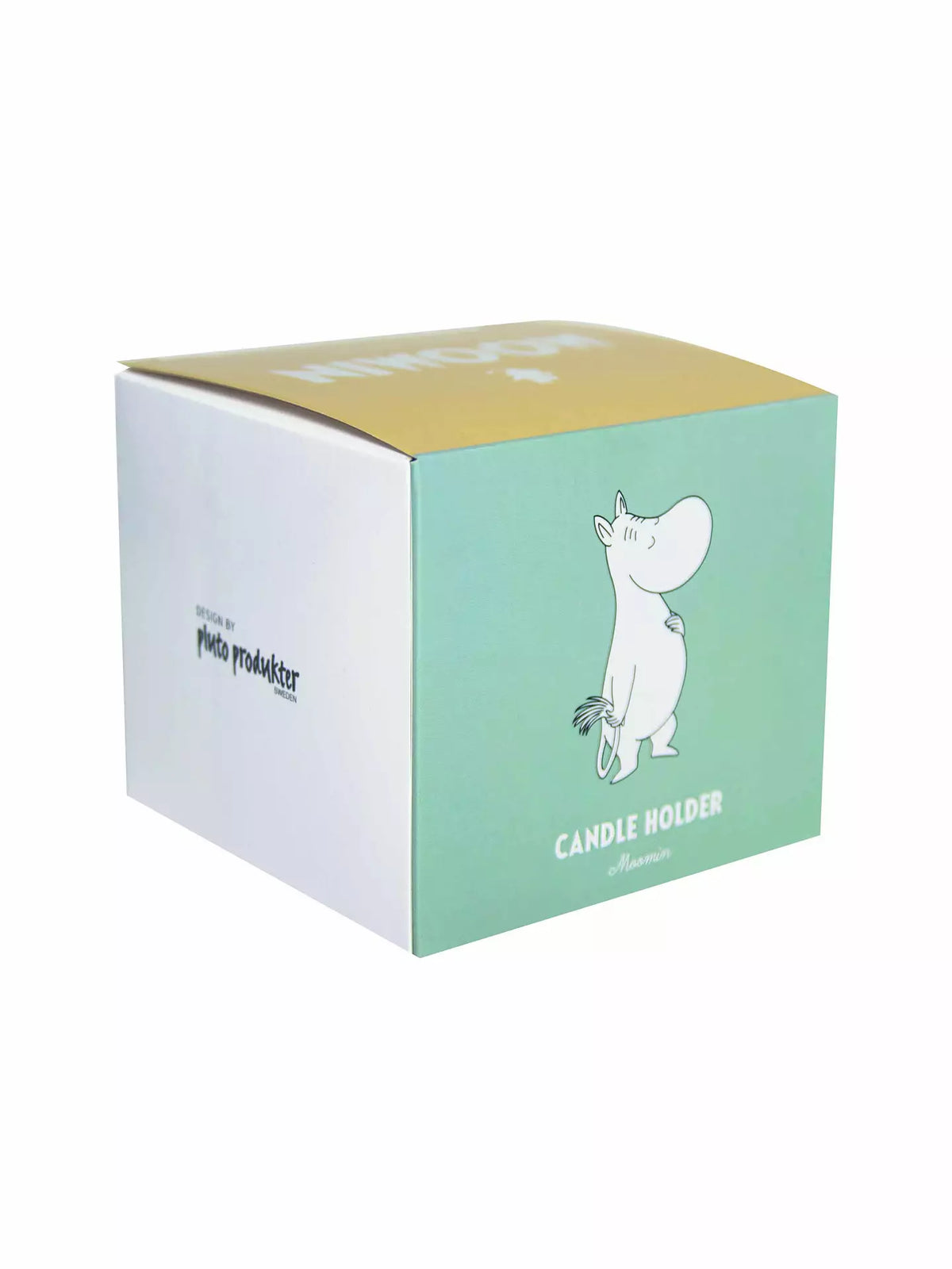 Moomin candle holder in its mint gift box