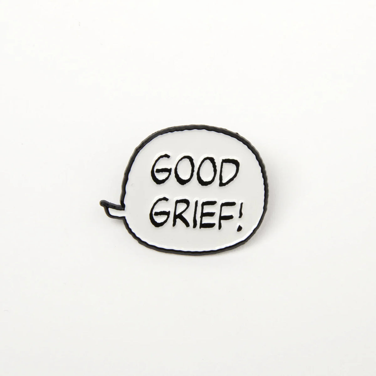 Peanuts 'Good grief!' speech bubble enamel pin