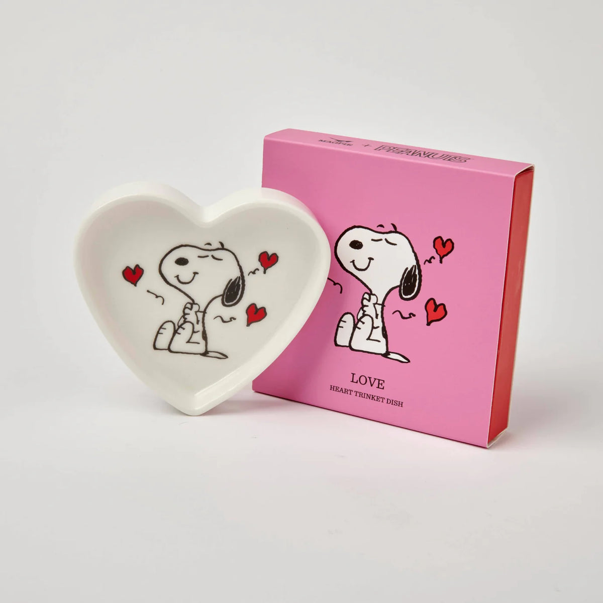 Heart dish with its pink Love gift box
