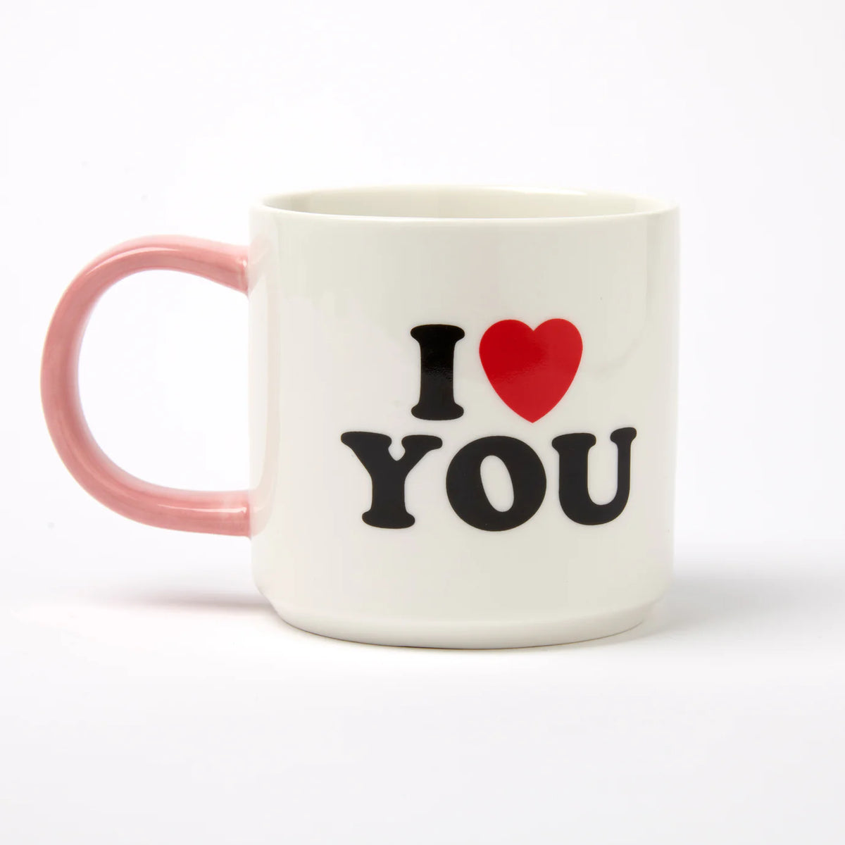 Other side of the mug reading 'I ♥ you'