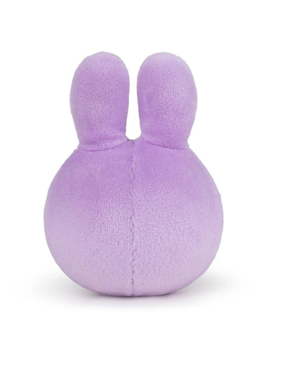 Lilac Miffy squish ball from the side