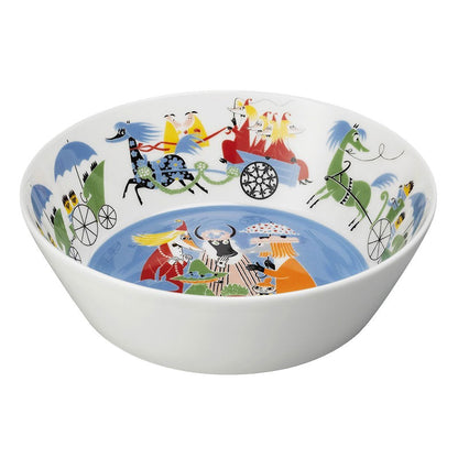 Friendship serving bowl from the side