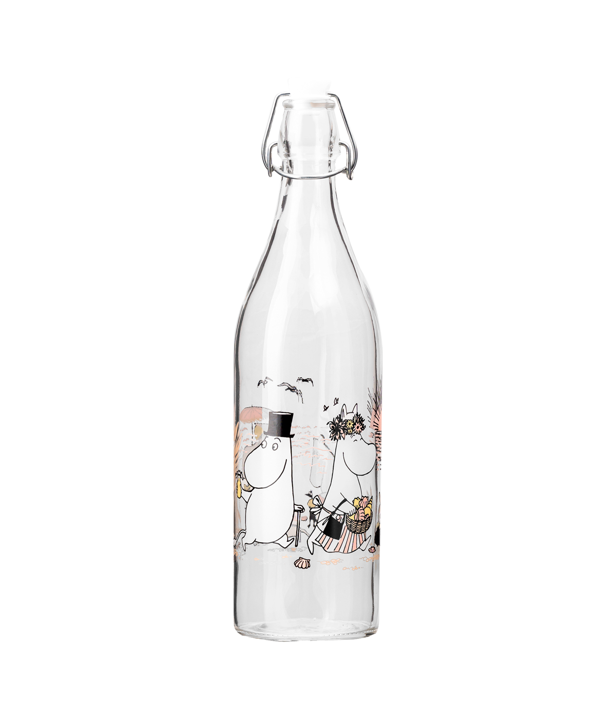 Moomin beach bottle from another side