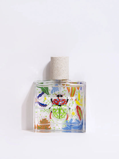 Maison Matine Nature Insolente perfume, 50ml, with an illustrated label