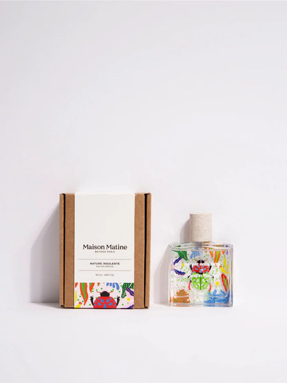 Nature Insolente 50ml perfume beside its box