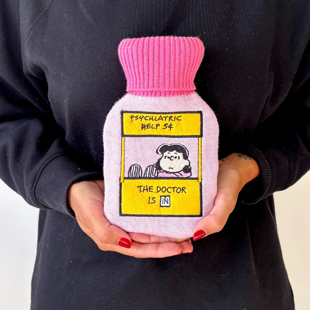 Peanuts Lucy Mini Hot Water Bottle