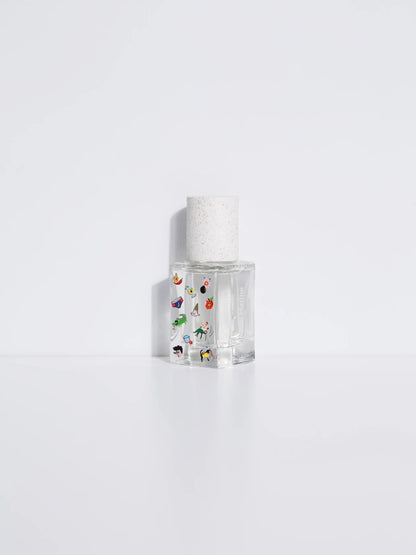 Poom Poom perfume bottle, side view