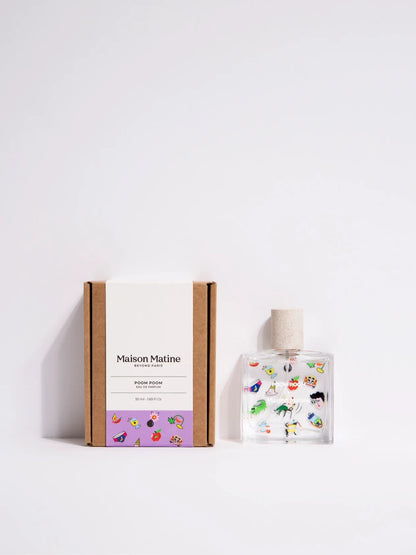 Poom Poom 50ml perfume beside its box