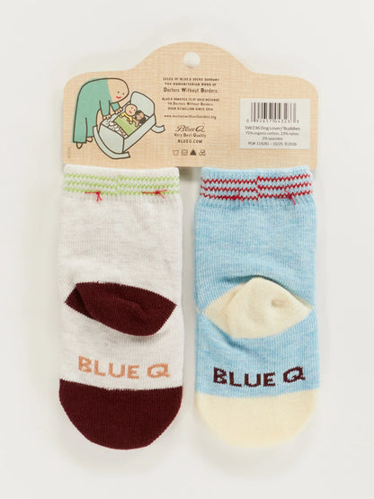 Back of the baby sock pack
