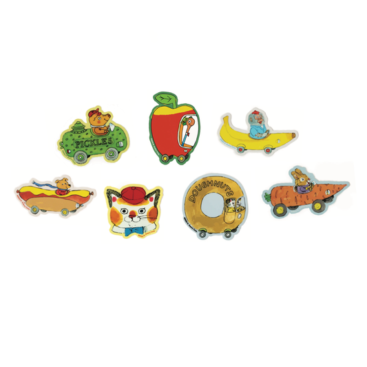 Three Potato Four Richard Scarry Busy World Sticker Pack