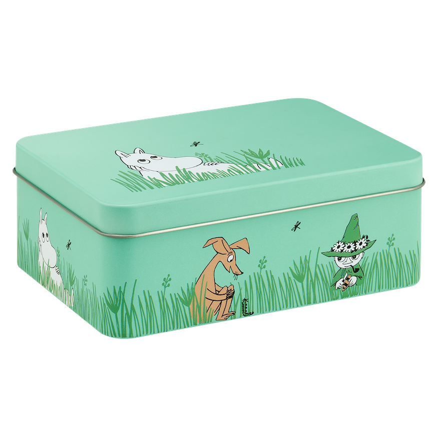 Muurla Moomin In The Garden Boys Tin Box