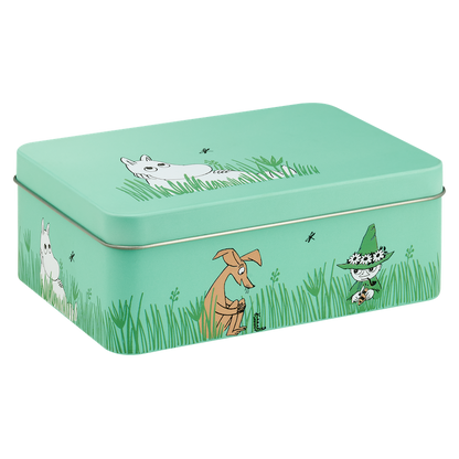 Muurla Moomin In The Garden Boys Tin Box
