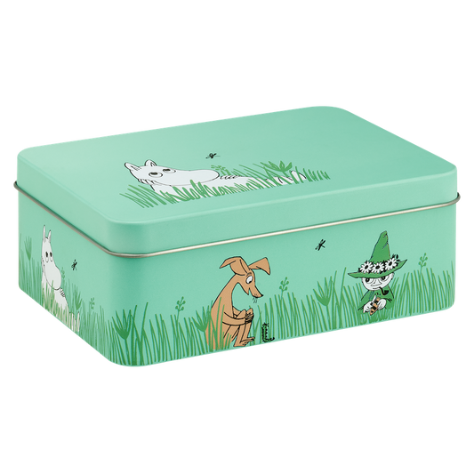 Muurla Moomin In The Garden Boys Tin Box