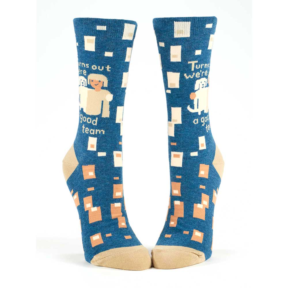 Front view of the good team socks