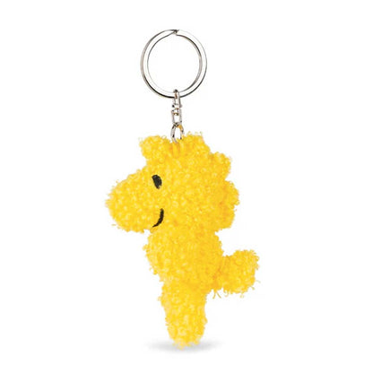 Bon Ton Woodstock teddy key ring, fluffy and yellow