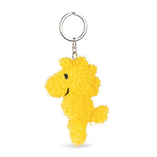 Bon Ton Woodstock teddy key ring, fluffy and yellow