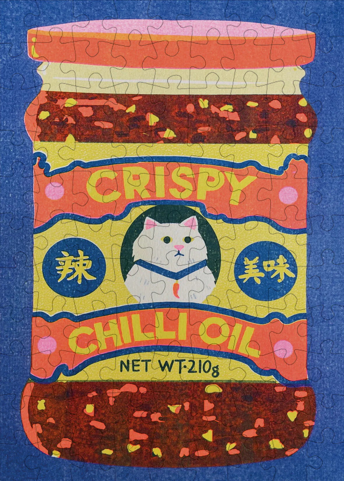 Completed crispy chilli oil mini puzzle