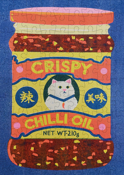 Completed crispy chilli oil mini puzzle