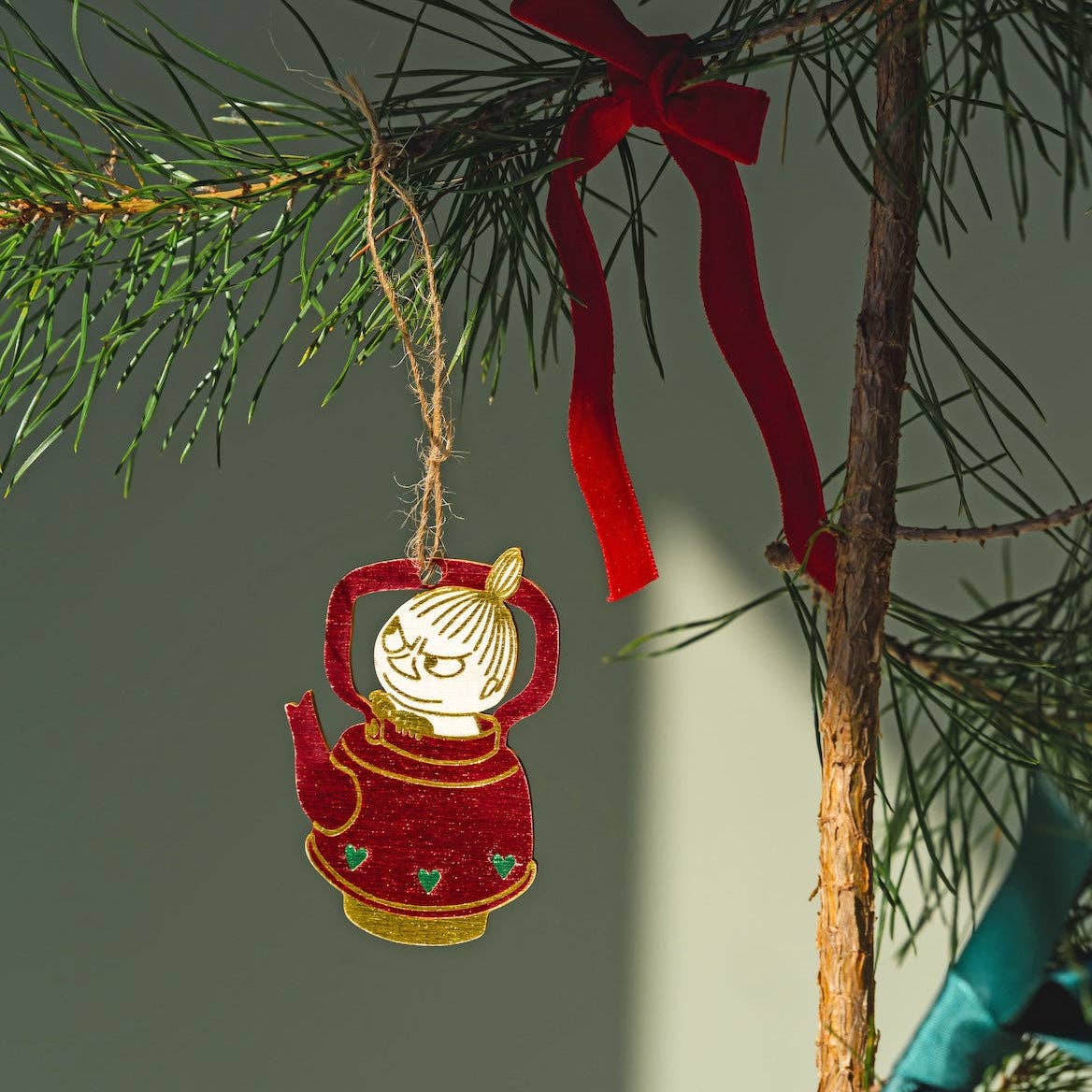 Muurla Moomin Little My Plywood Christmas Decoration