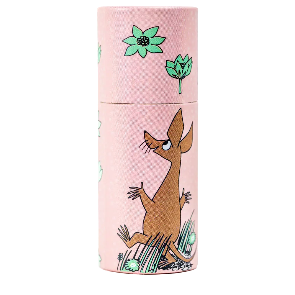 Sniff lip balm tube with its lid on