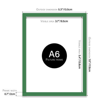 Green Frame A6