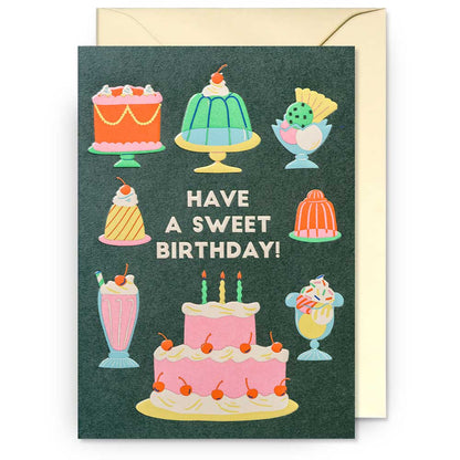 Have a Sweet Birthday card with its envelope