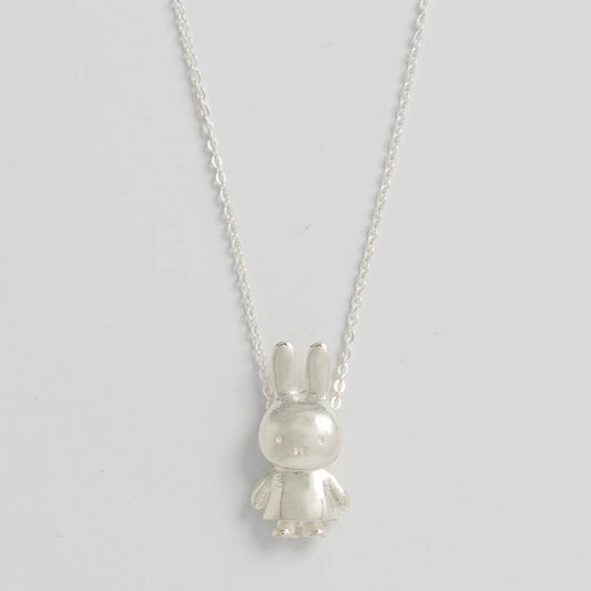 Miffy sterling silver body pendant necklace